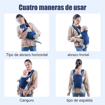 Porta Bébé Multifuncional - 6 En 1 - Kangourou 👶