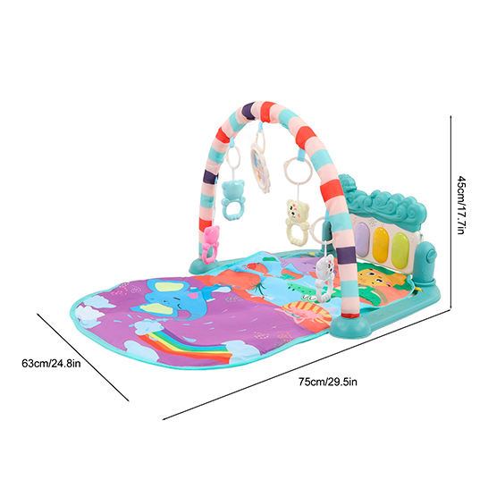 Alfombra Gimnasio para Bebé | Desarrollo sensorial y motor para tu bebe